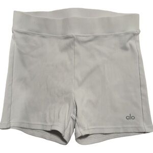 ALO Ribbed Biker Shorts